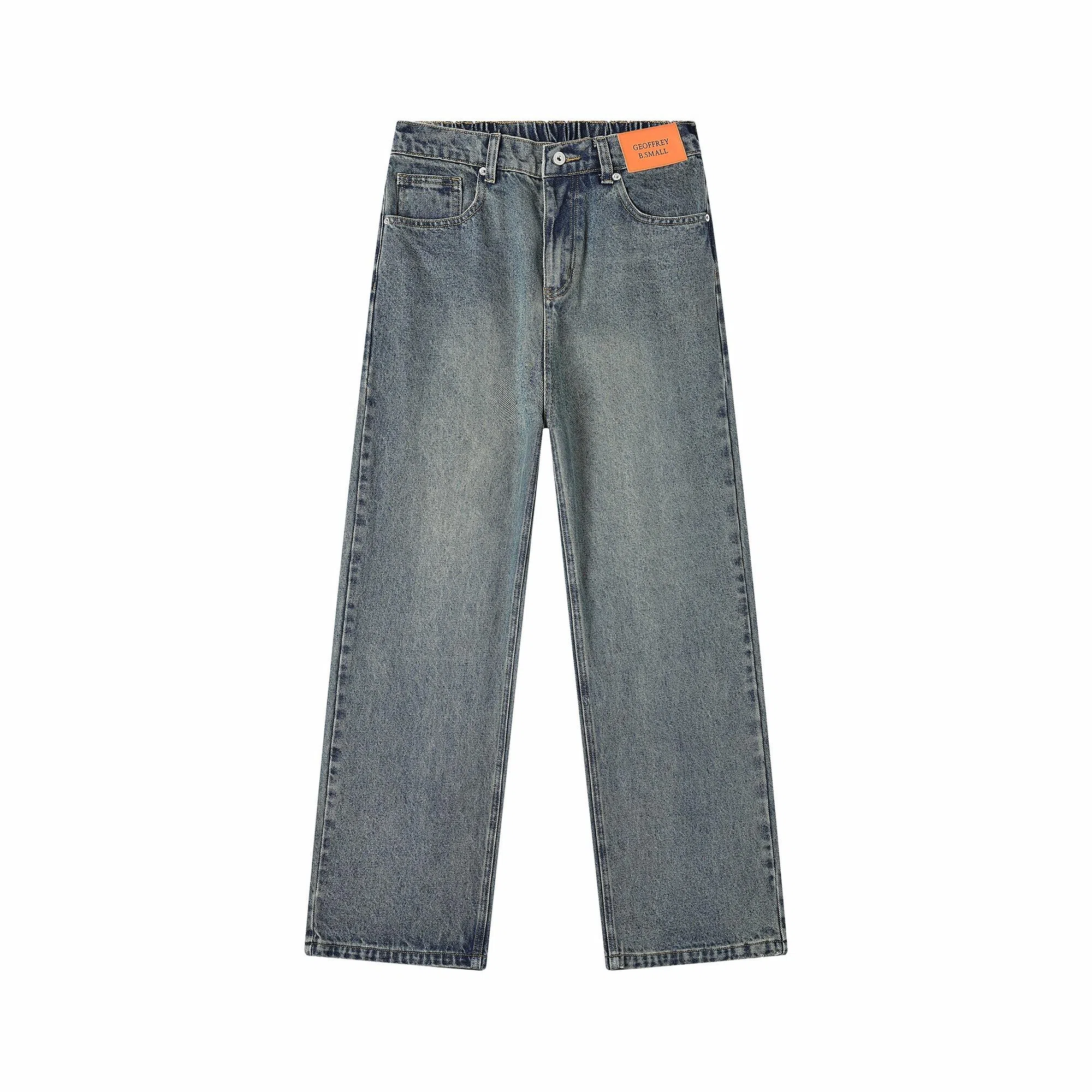 Geoffrey B. Small Retro Loose Jeans
