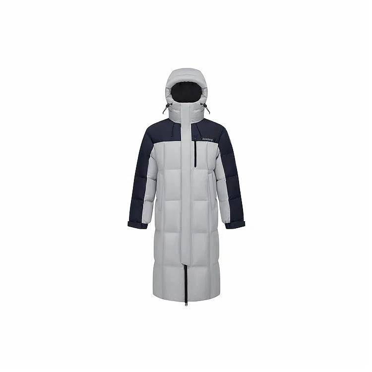 波司登 过膝款时尚连帽羽绒服 男款