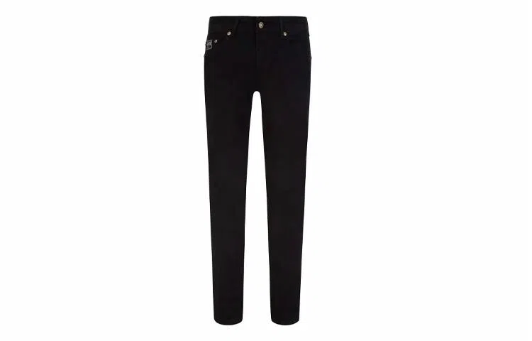 Versace Jeans Couture FW23 Slim Straight Jeans Black