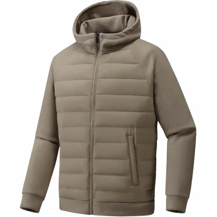 雅鹿 轻薄休闲长袖羽绒服 男款