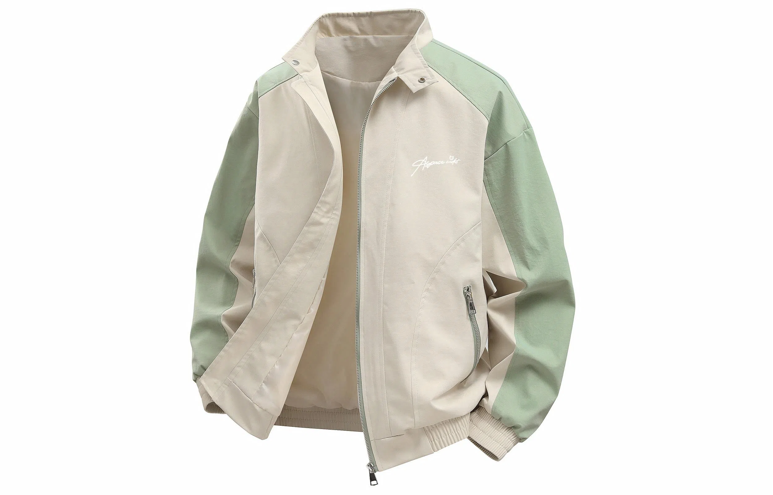 王者荣耀 鲁班七号星空梦想款美式复古拼接撞色立领花体字母防风户外工装宽松休闲耐磨机能风通勤教练百搭夹克外套 男女同款