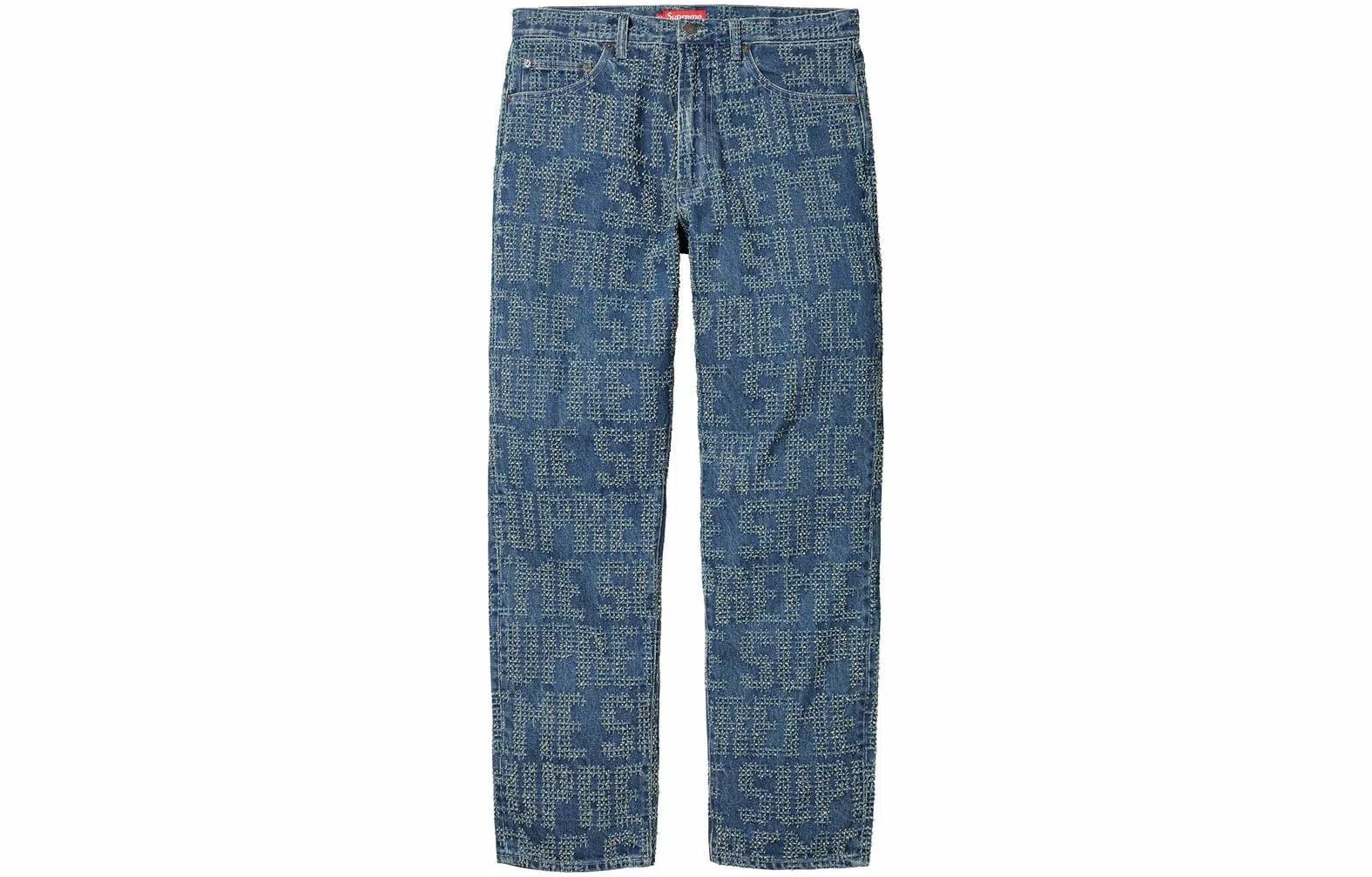 Supreme Needle Punch Regular Jean