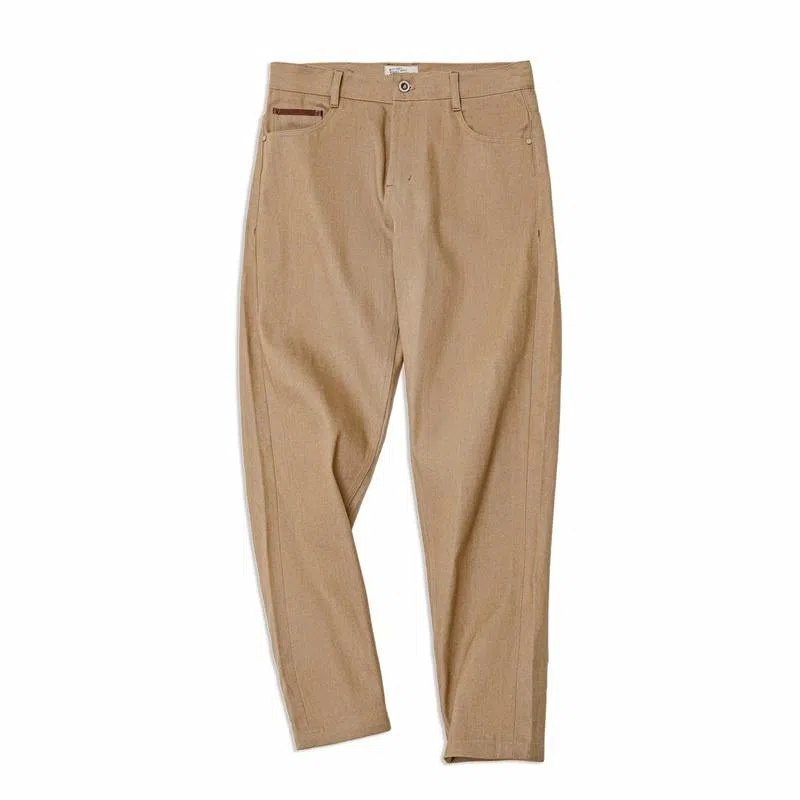 Maden Retro Straight Jeans Khaki