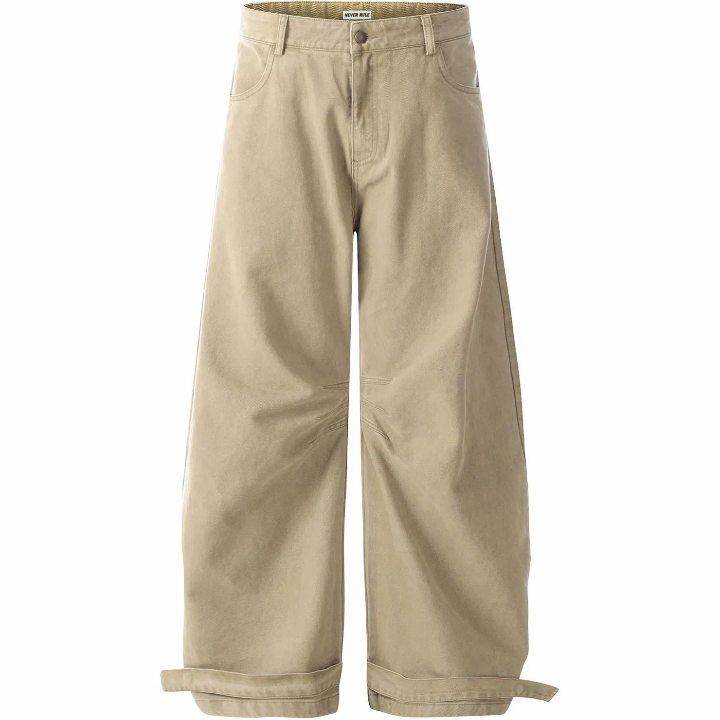 NEVER RULE vintagecleanfitbaggy
