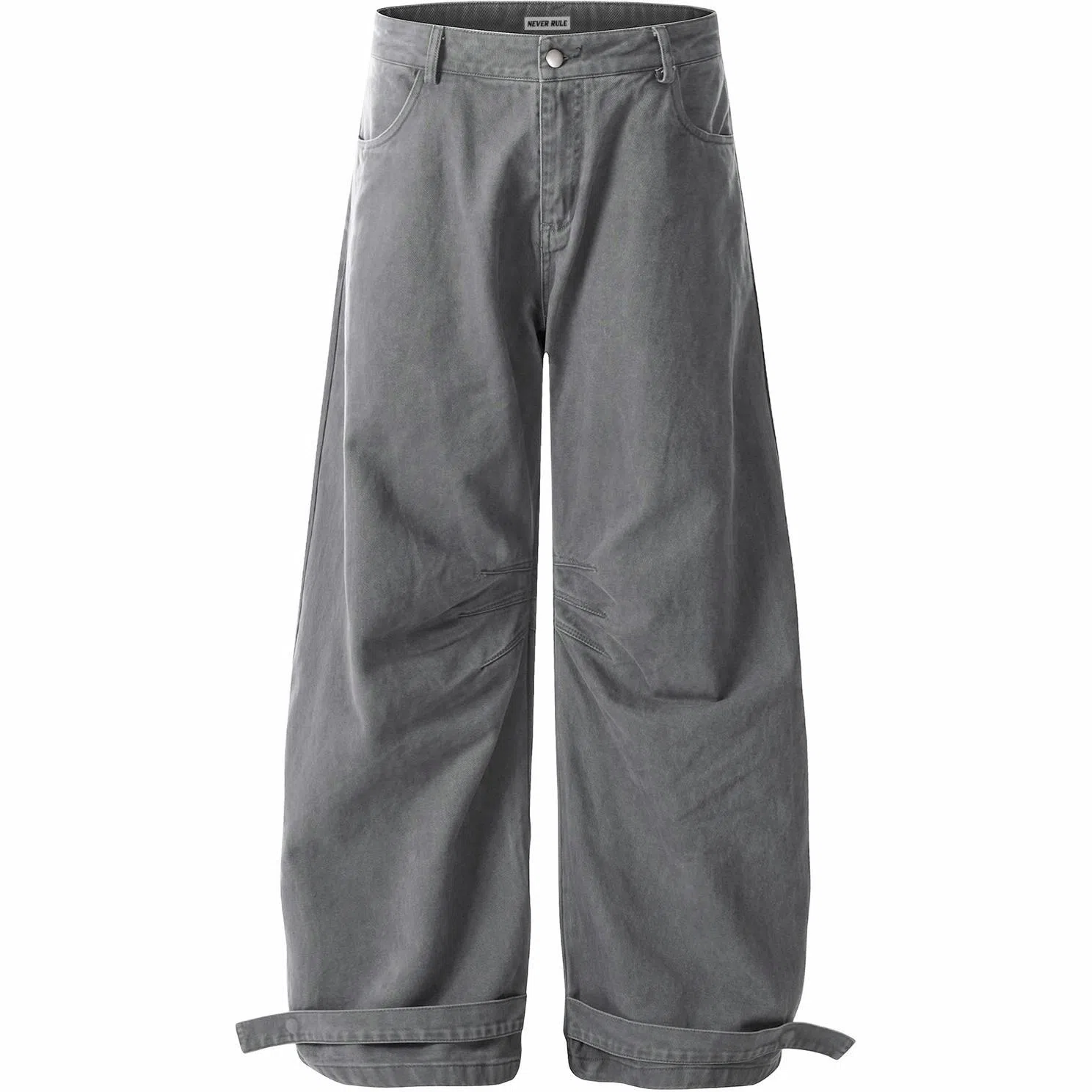 NEVER RULE vintagecleanfitbaggy