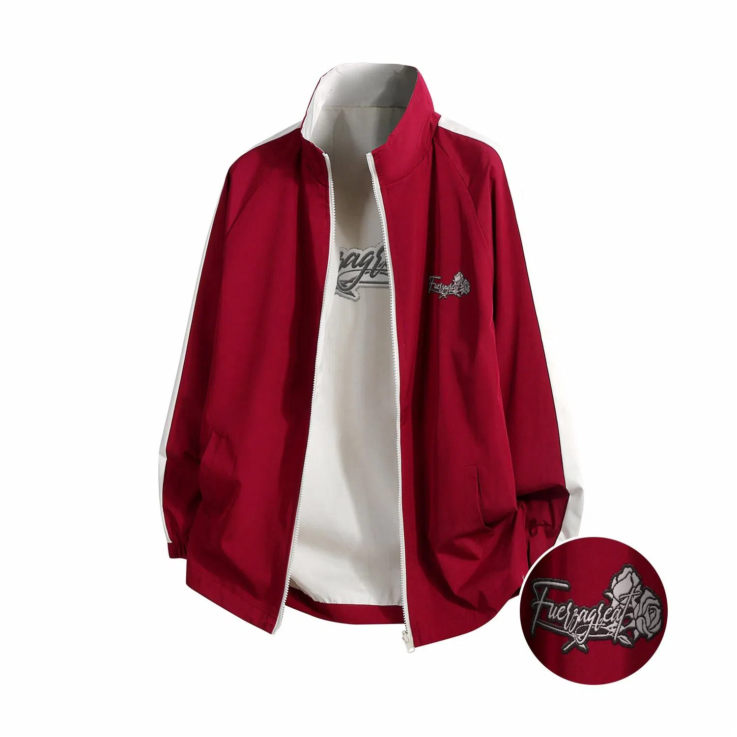 FUERZA Retro Embroidered Jacket