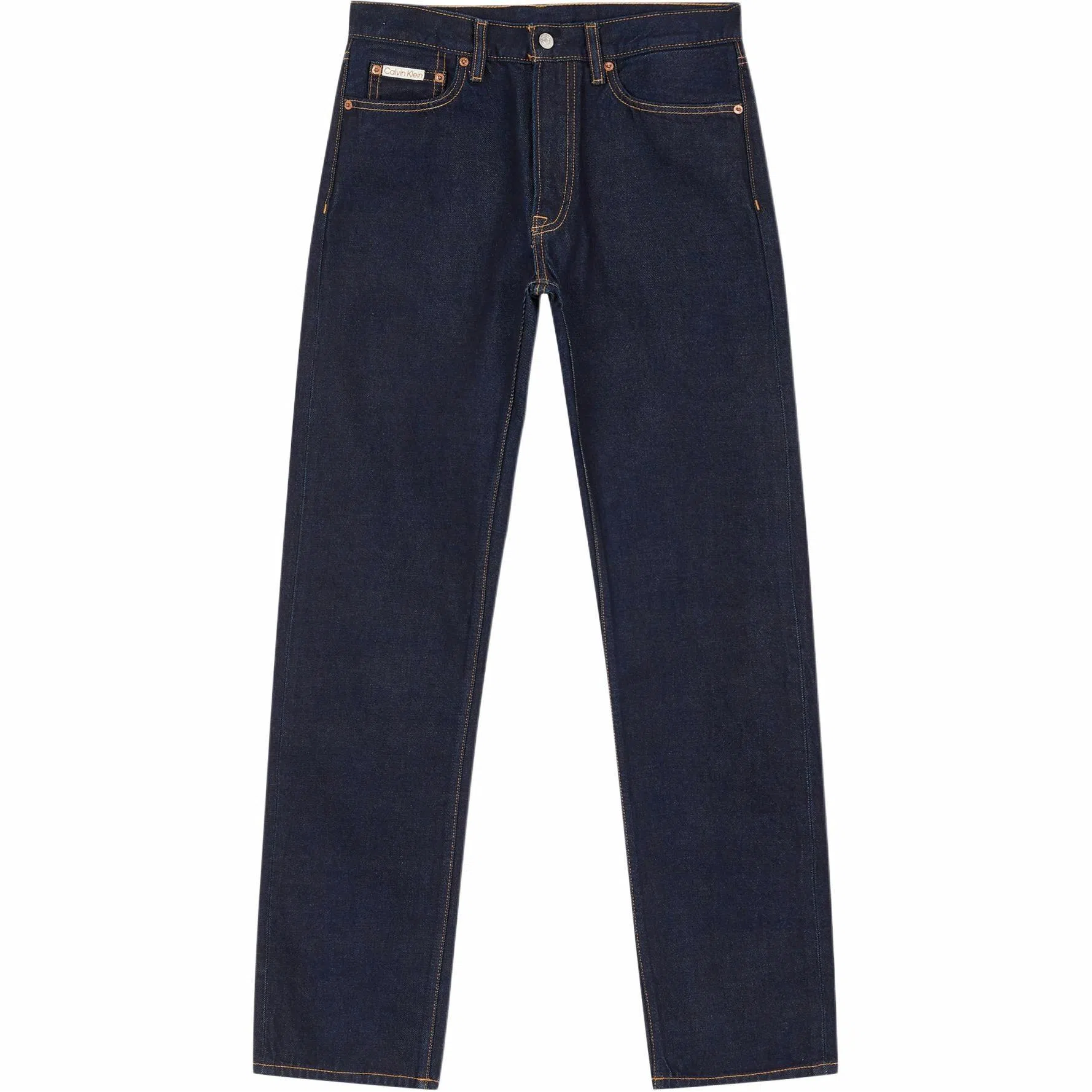 Calvin Klein Jeans Straight Leg Denim Deep Blue