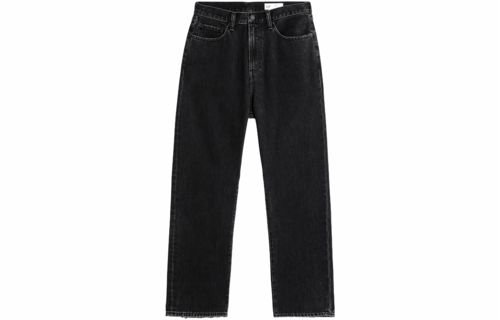 GAP FW23 Washed Straight Mid-Rise Jeans