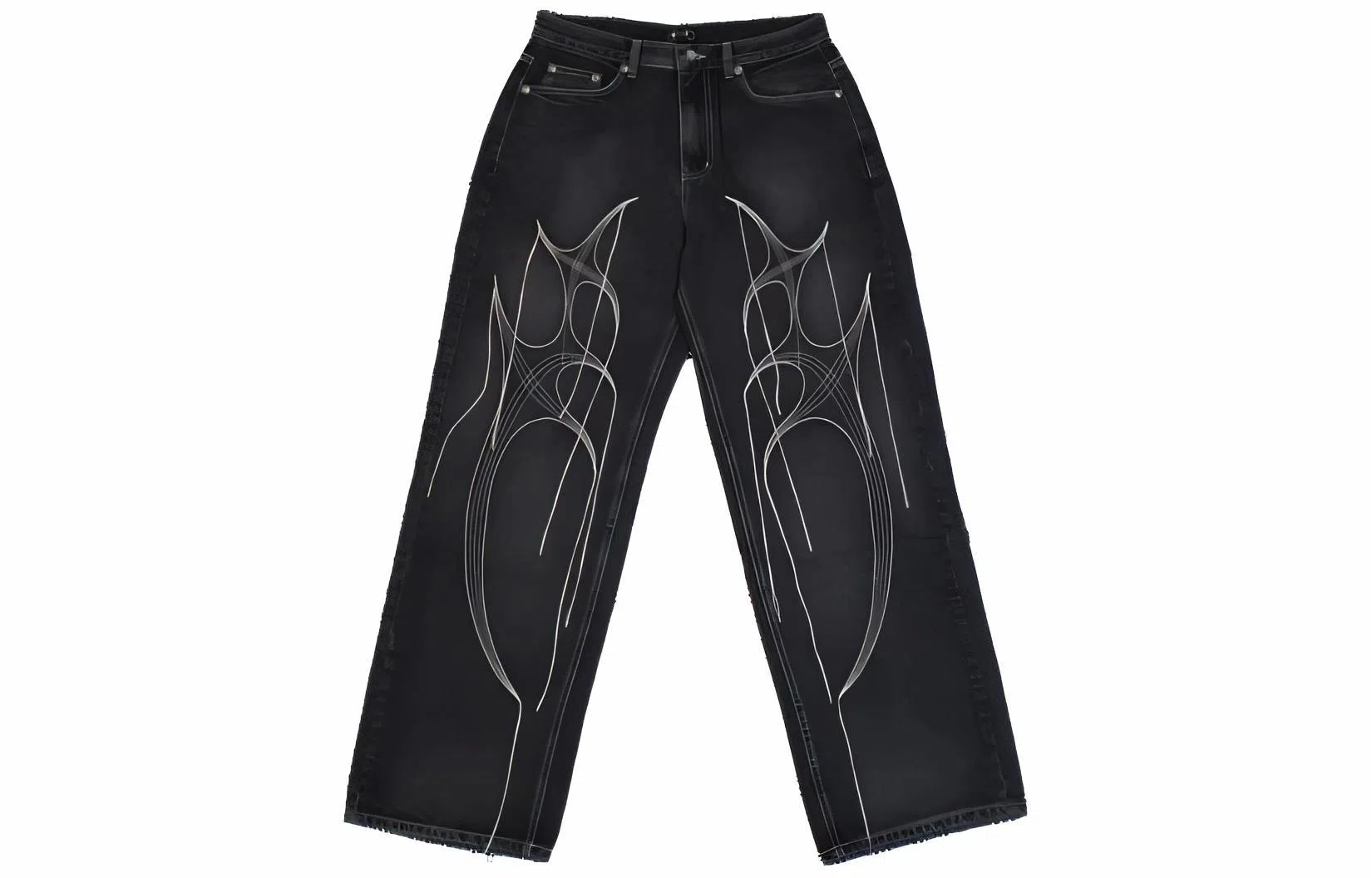 THUG CLUB TC Jeans Black