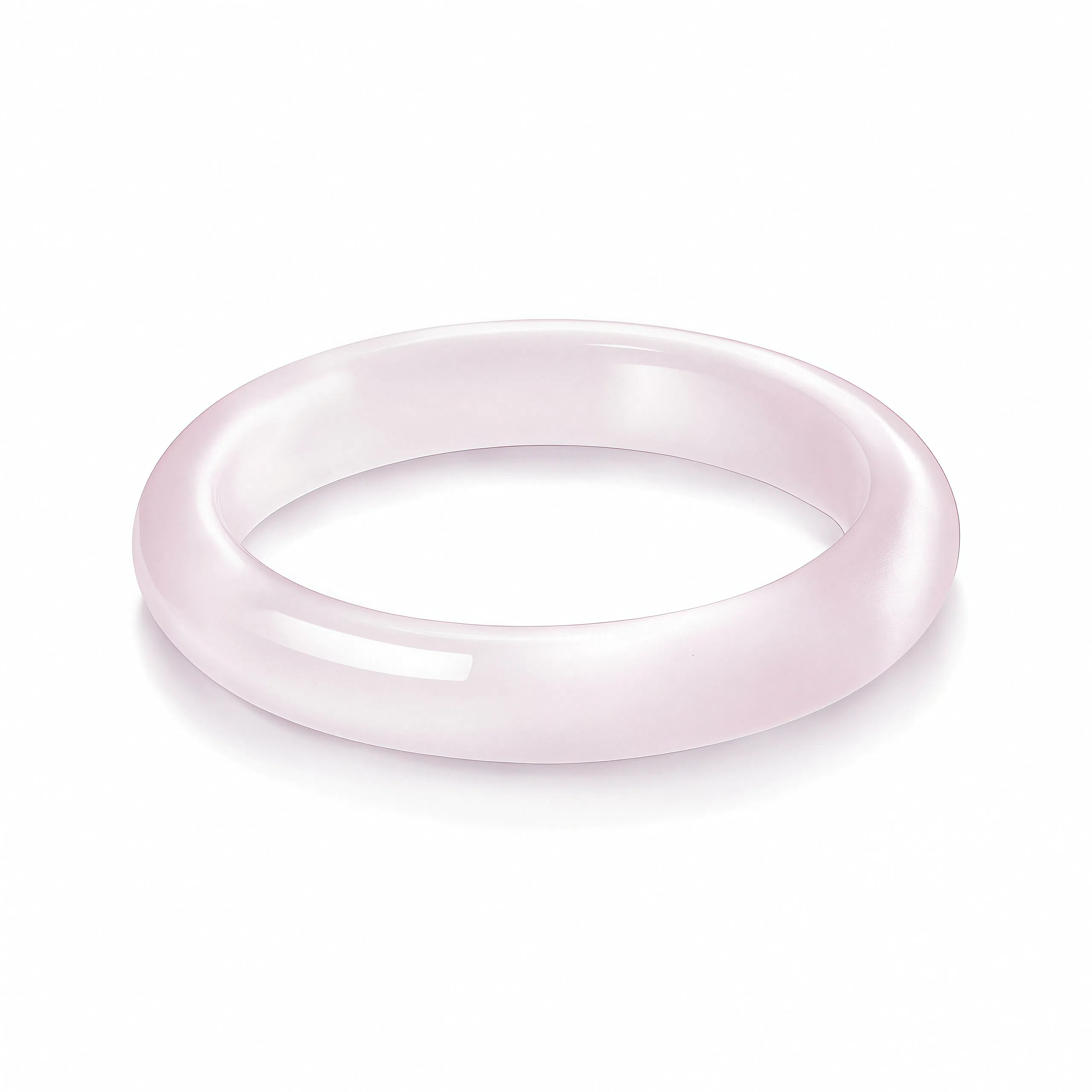 兰慕茵诺 新中式轻奢冰底香槟金 一步一响 温婉气质清冷感美人必备 显白素圈香槟色 #好运 琉璃 手镯 女款