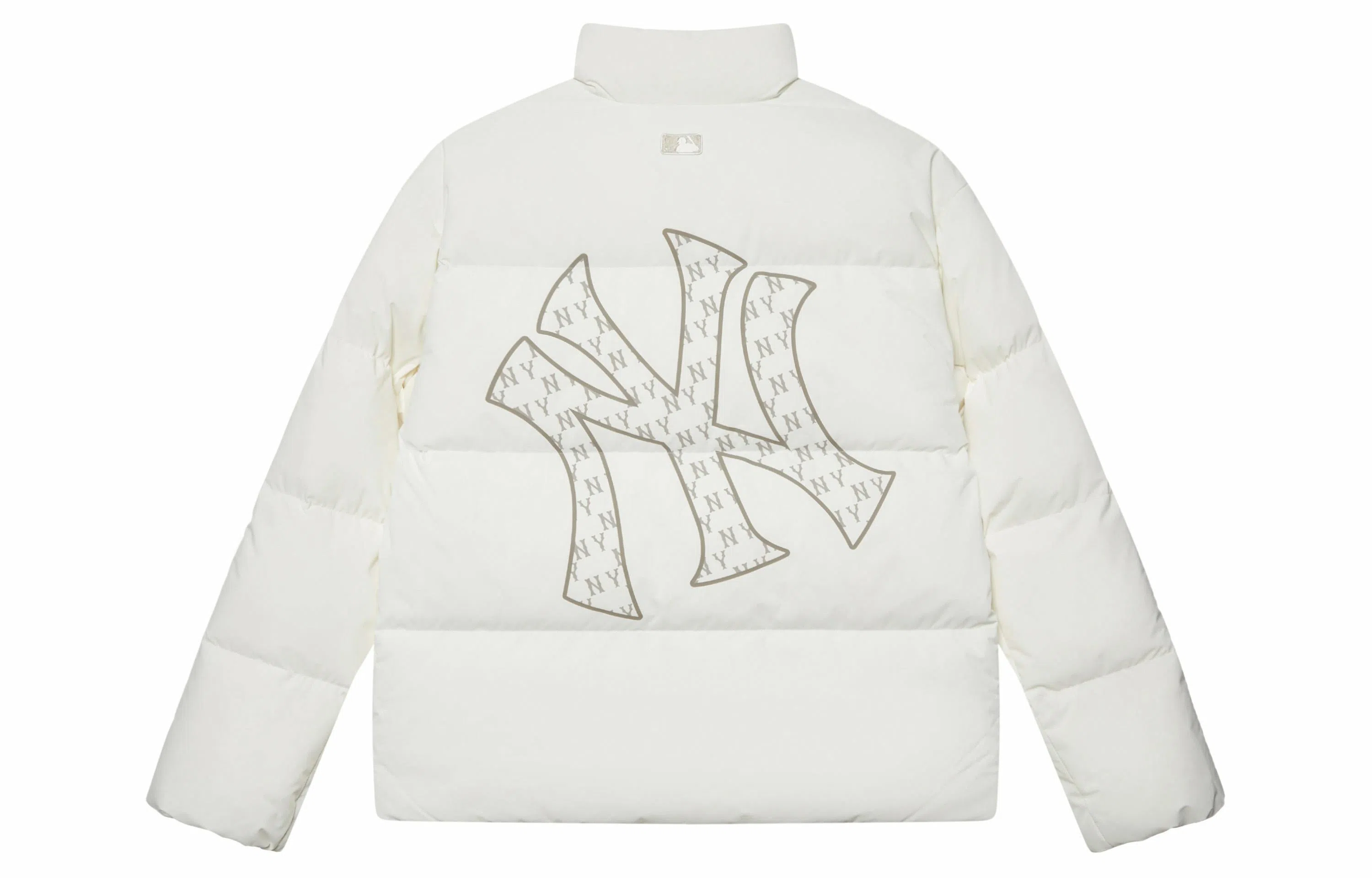 MLB Monogram Puffer Jacket Cream
