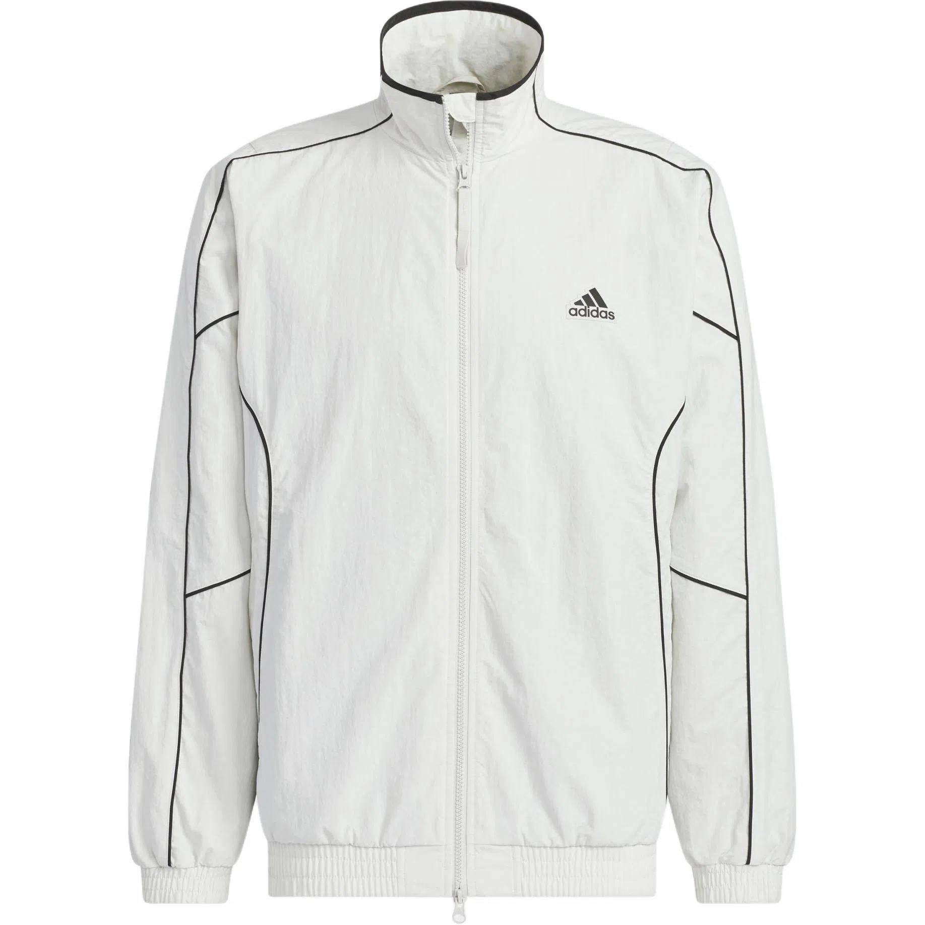 adidas FW24 WRINKLED LINED TRACK TOP Wording logo