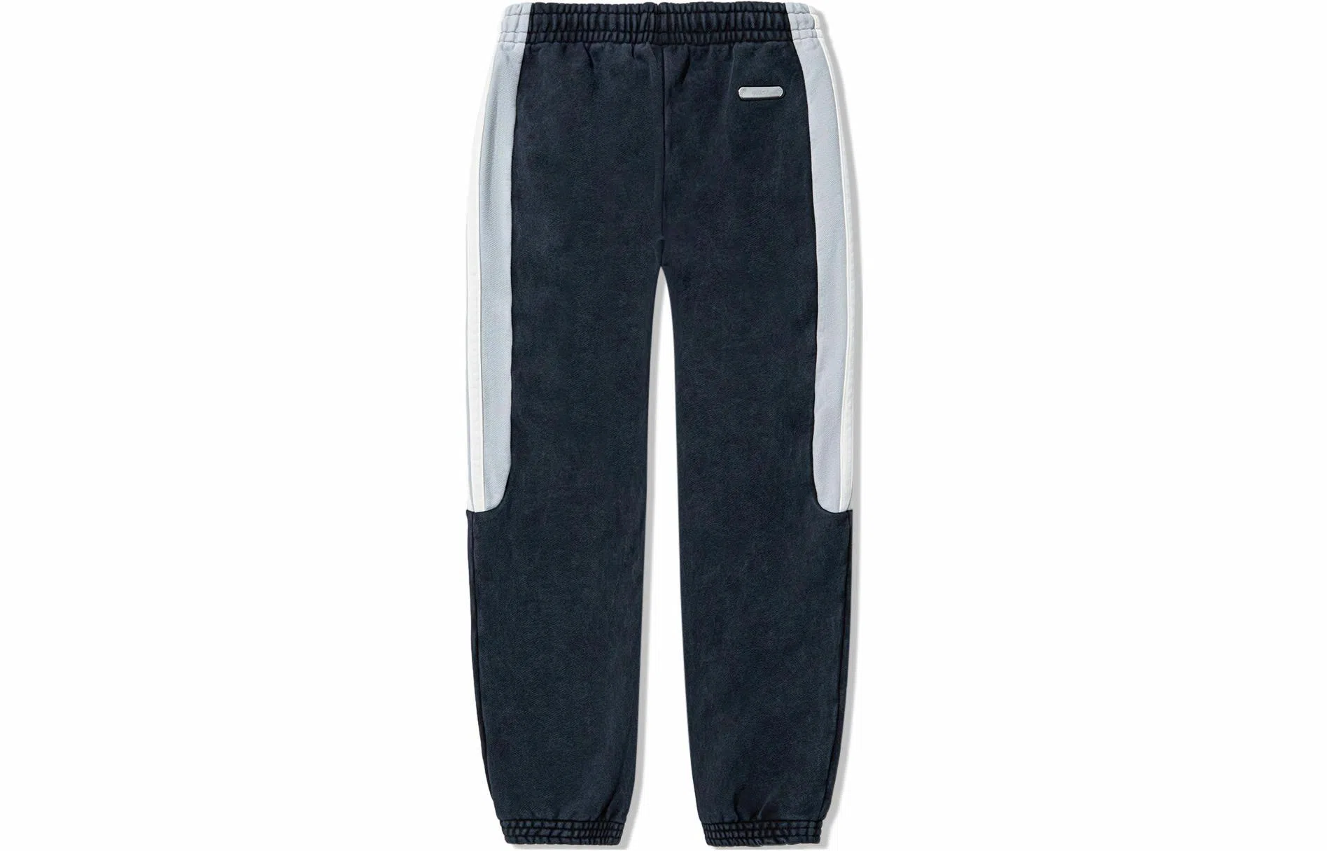 中国李宁 重燃系列  抽绳束口撞色休闲针织运动裤 男女同款 黑色