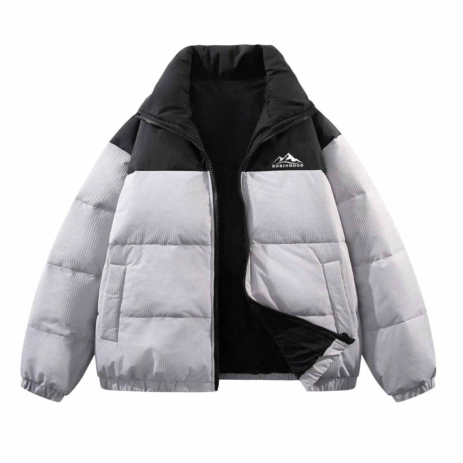 ROBINHOOD Basic Logo Down Jacket