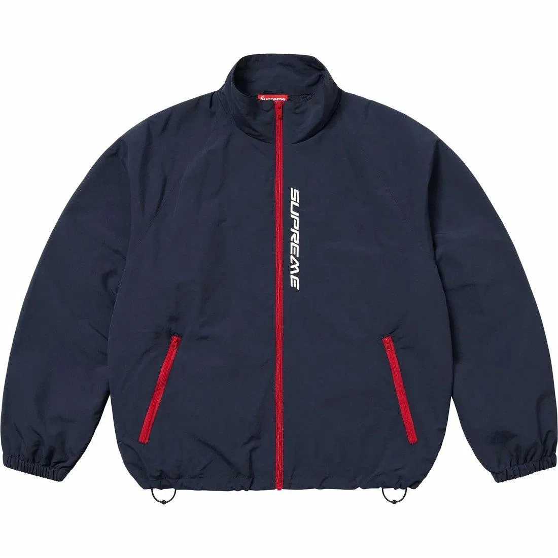 Supreme Contrast Zip Track Jacket