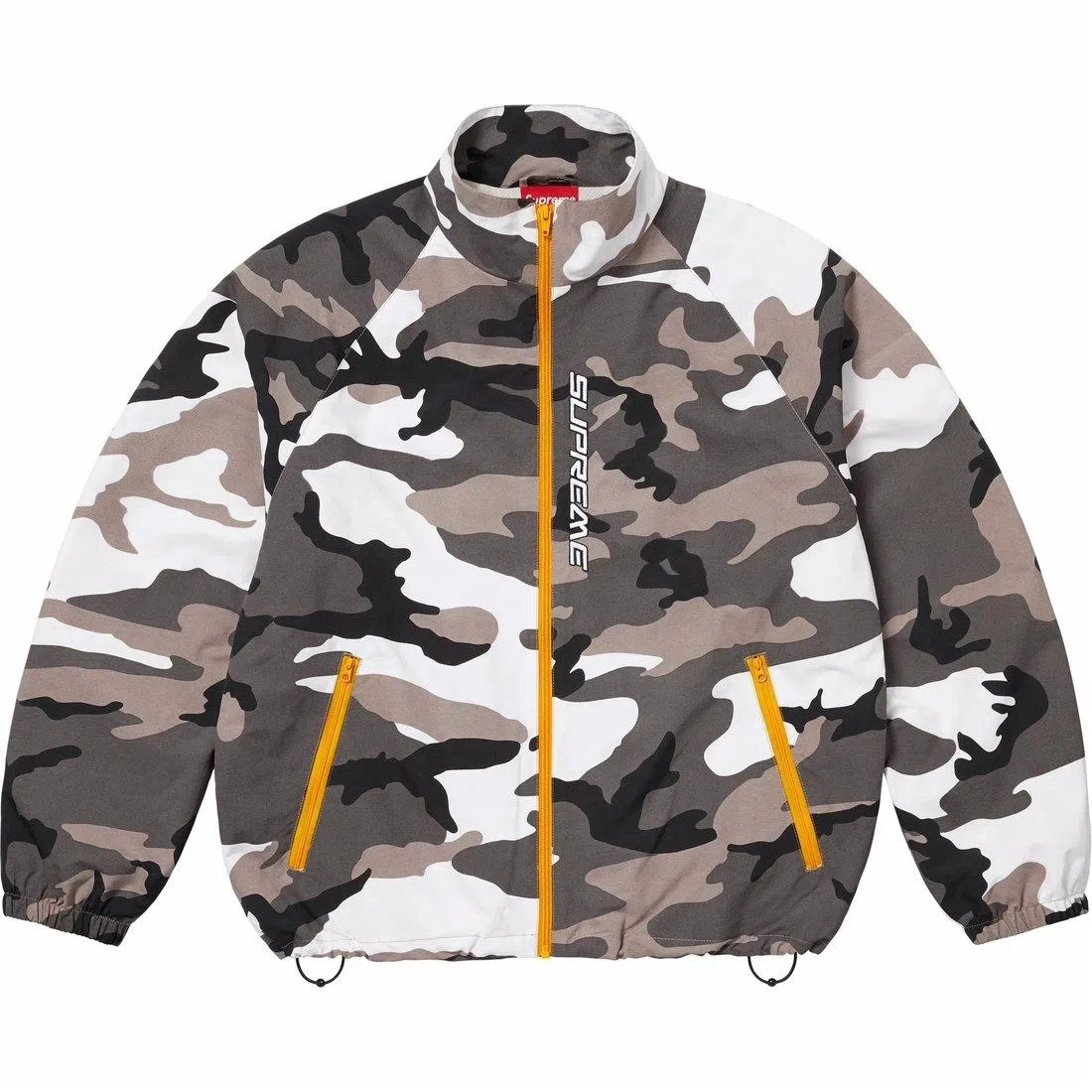 Supreme Contrast Zip Track Jacket