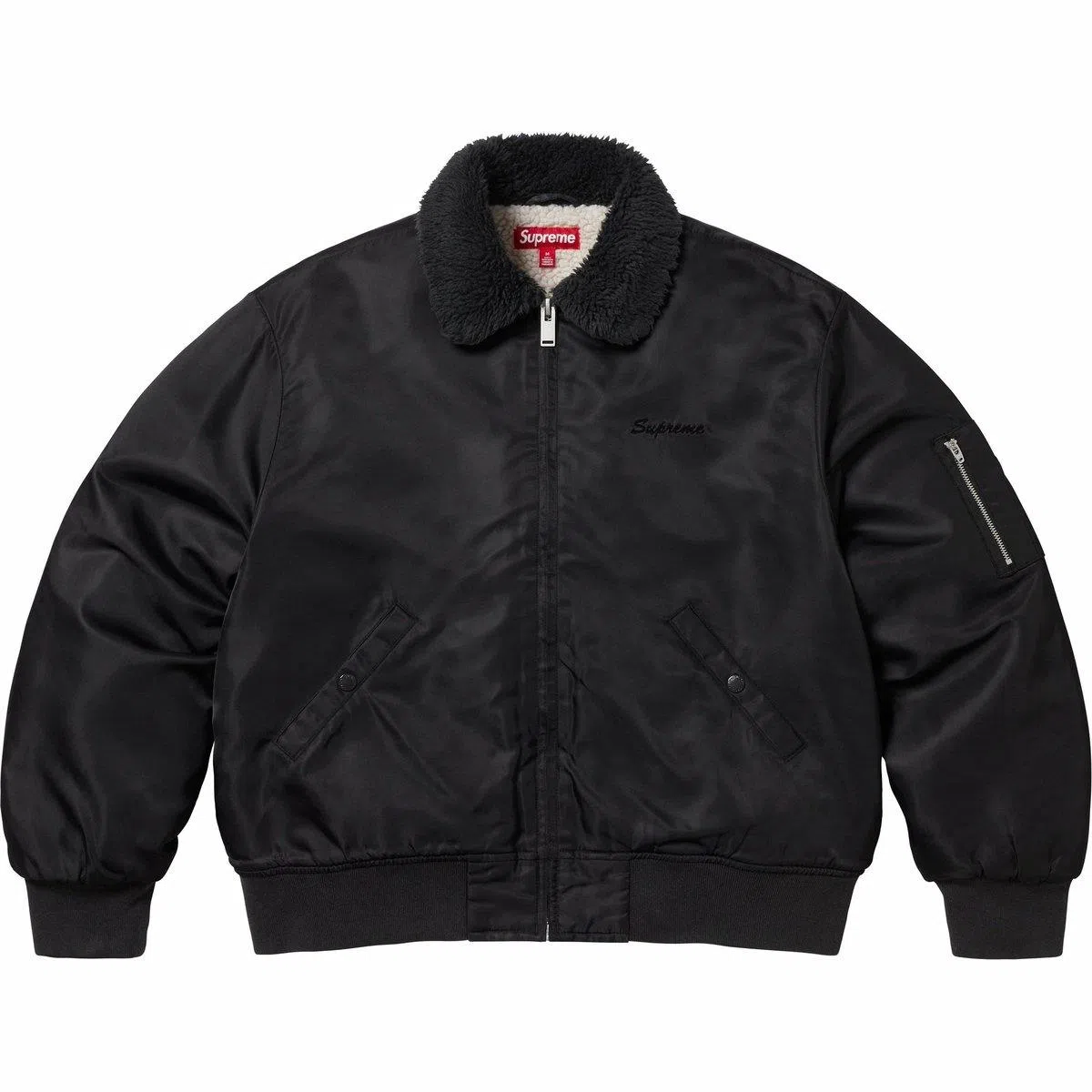 Supreme SS25 AOI Nylon Bomber Jacket