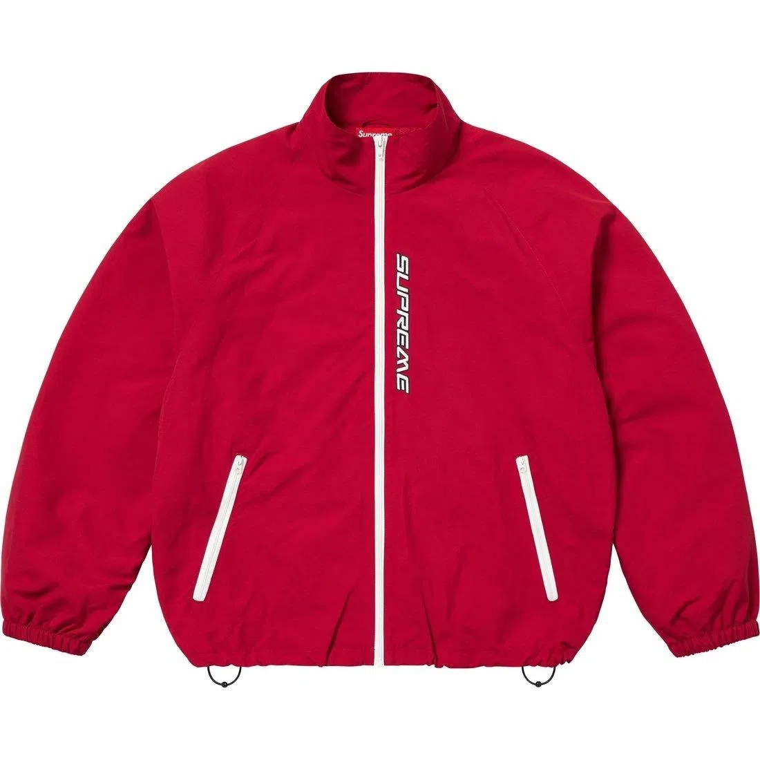 Supreme Contrast Zip Track Jacket