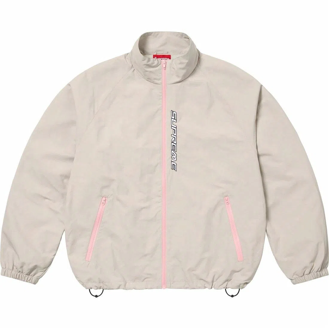 Supreme Contrast Zip Track Jacket