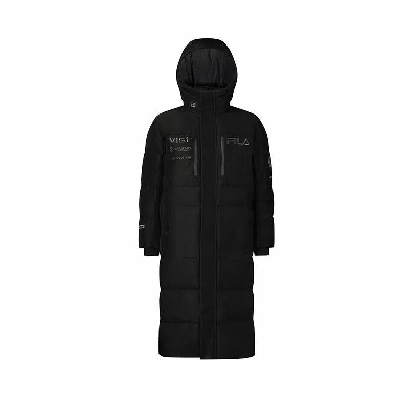 FILA Ski Long Down Jacket Black