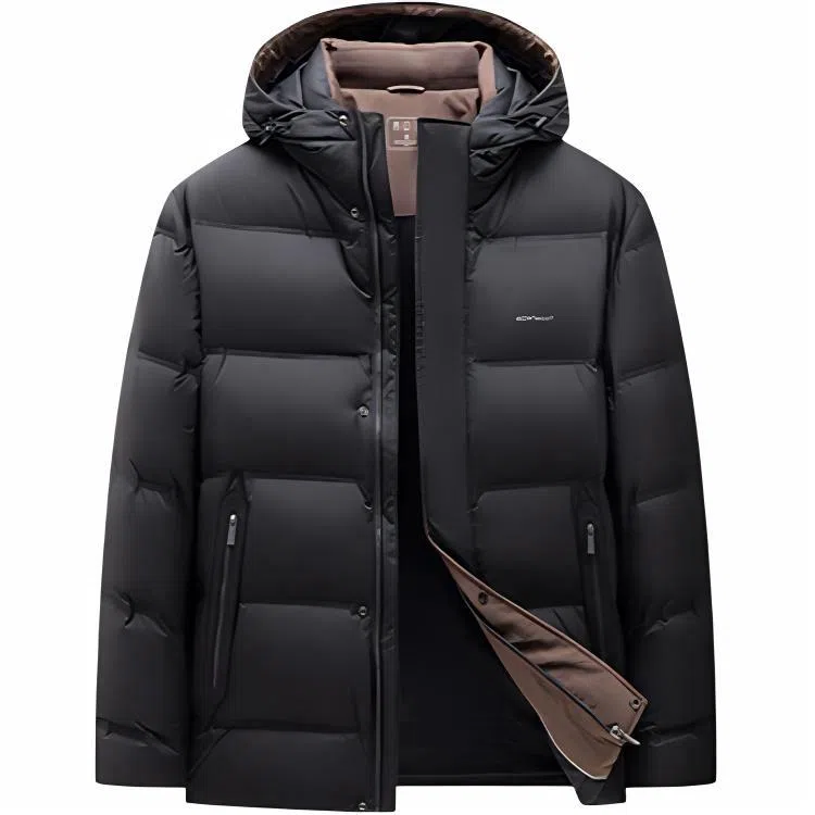 梦特娇 青春流行连帽羽绒服 男款