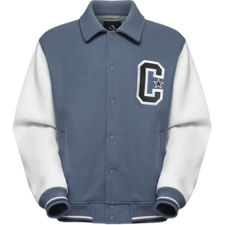 Converse Retro Baseball Jacket Blue