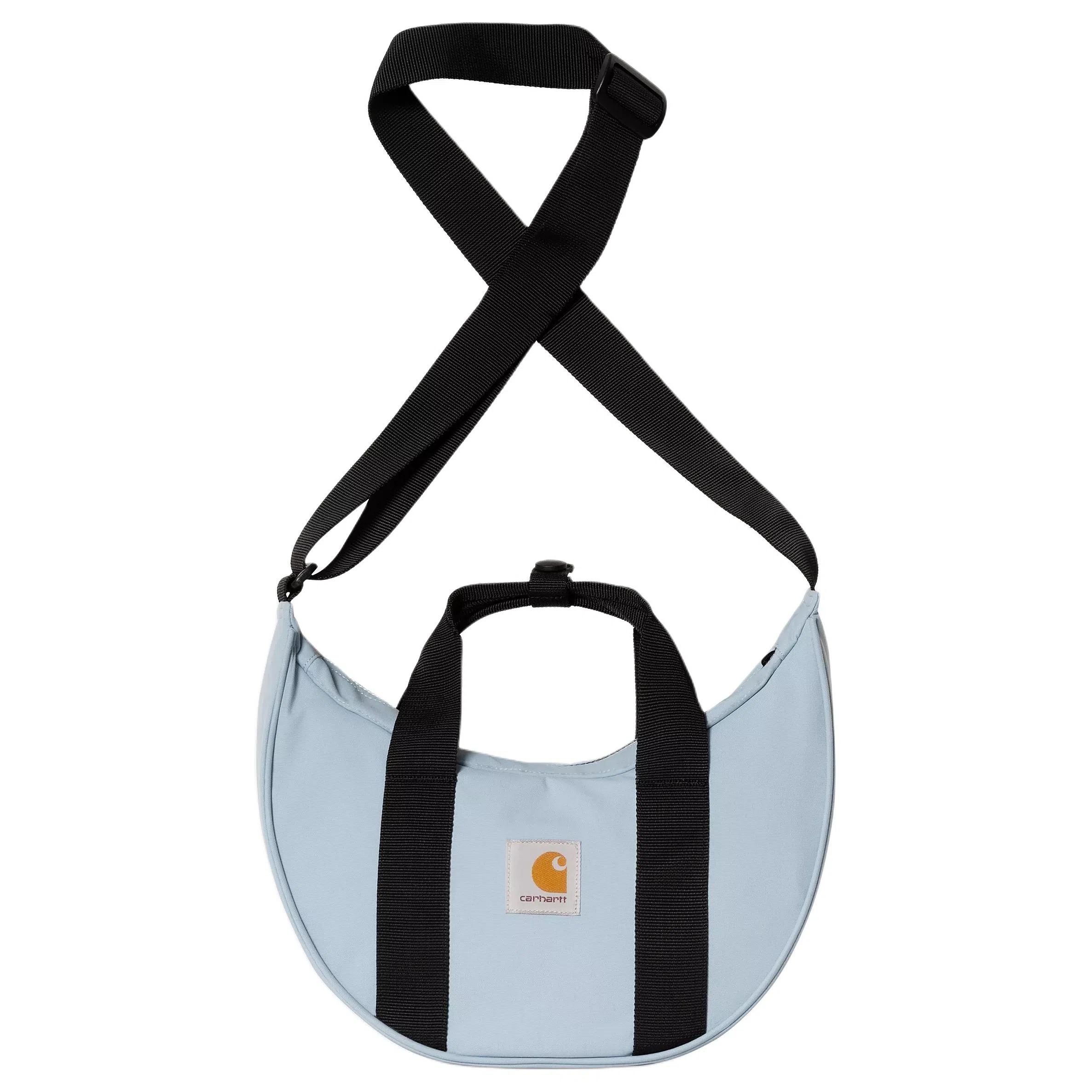 Carhartt WIP Logo Adjustable Strap Nylon Shoulder Bag Small Blue