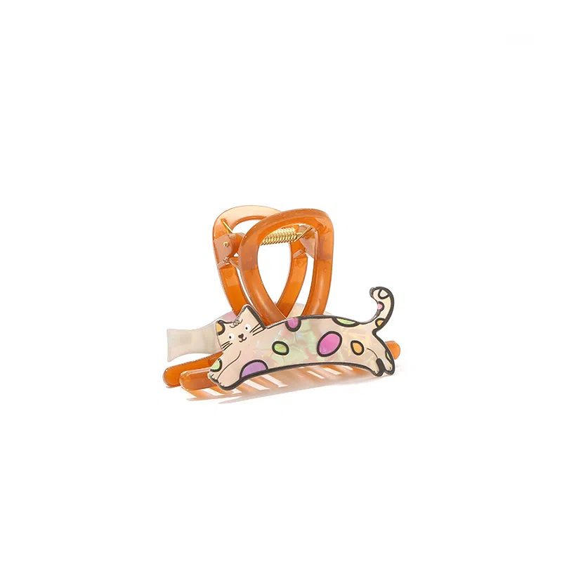 如花梦 小狗抓夹高级感 亚克力 发夹 女款