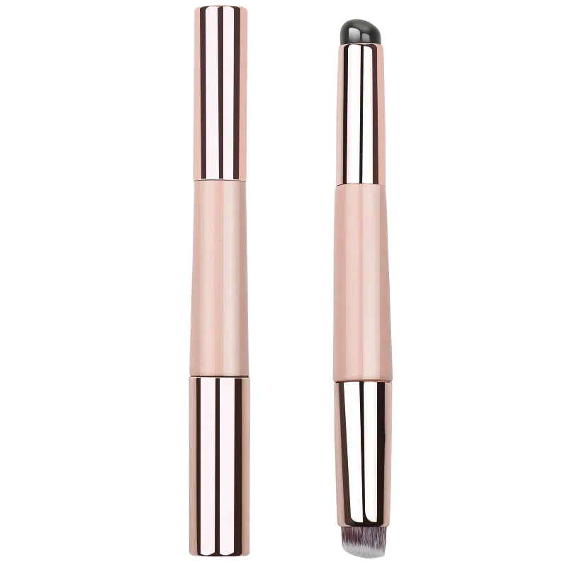 馨枕居  双头硅胶化妆刷 修容 二合一多功能