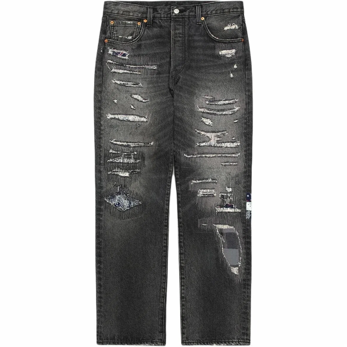 Levi’s x CLOT FW24 RGB Paisley Patch Jeans