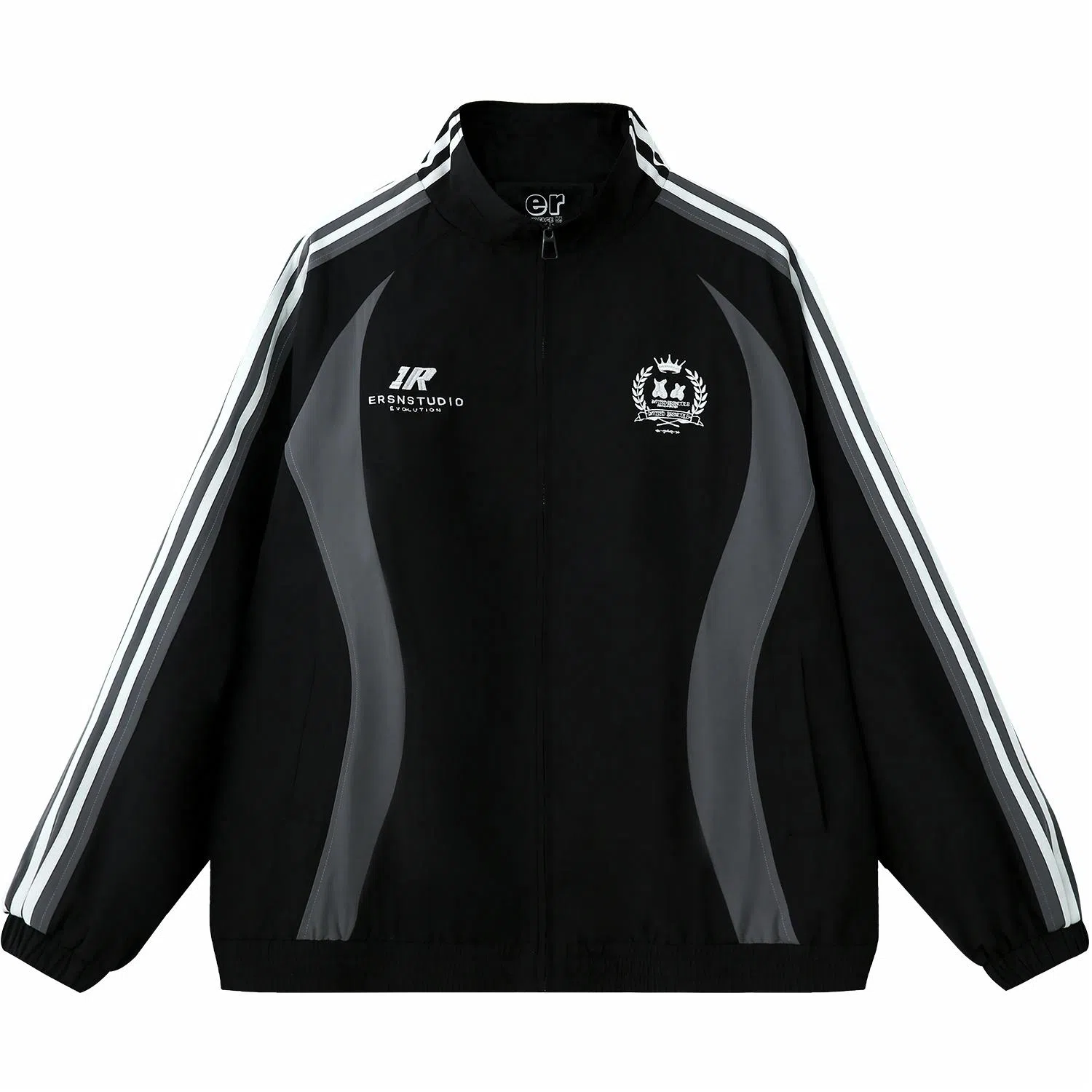 ER Crown Letter Patch Jacket