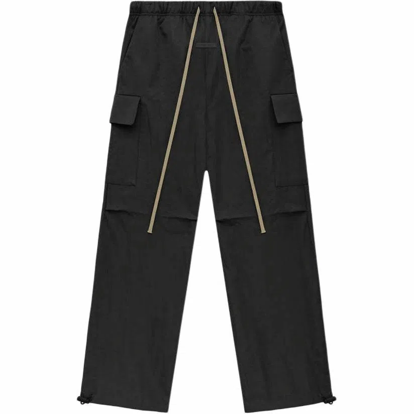 Fear of God Essentials Textured Nylon Field Pant Black