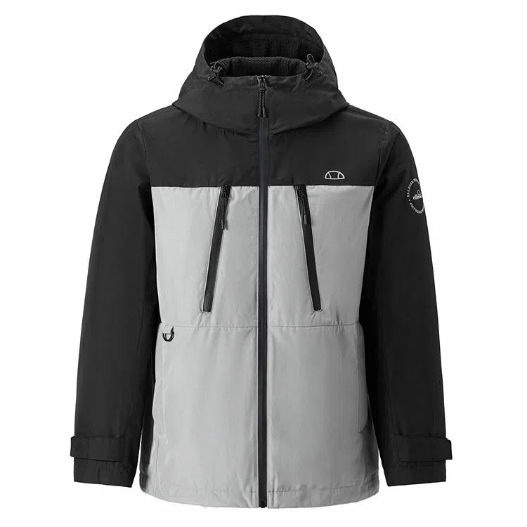 ellesse Colorblock Logo Hooded Jacket