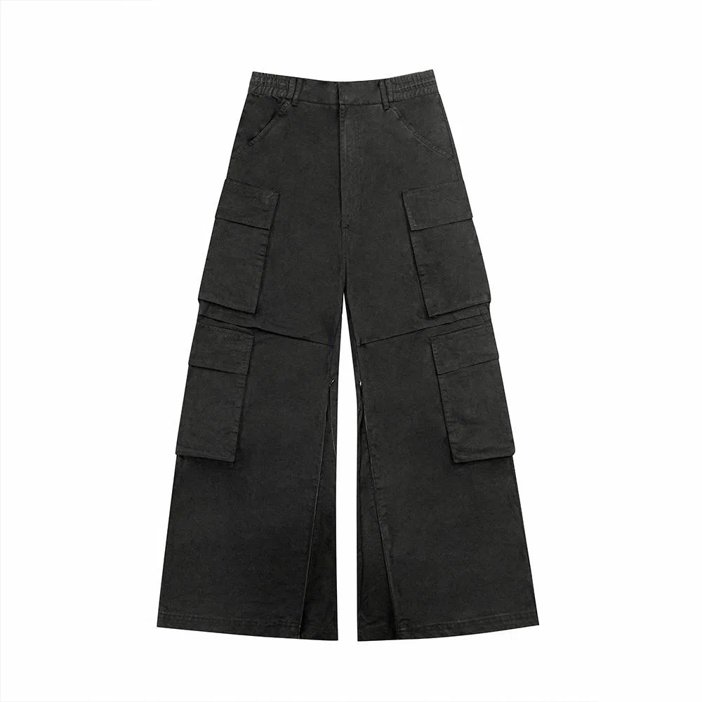 ARNODEFRANCE Cargo Pants Washed Black