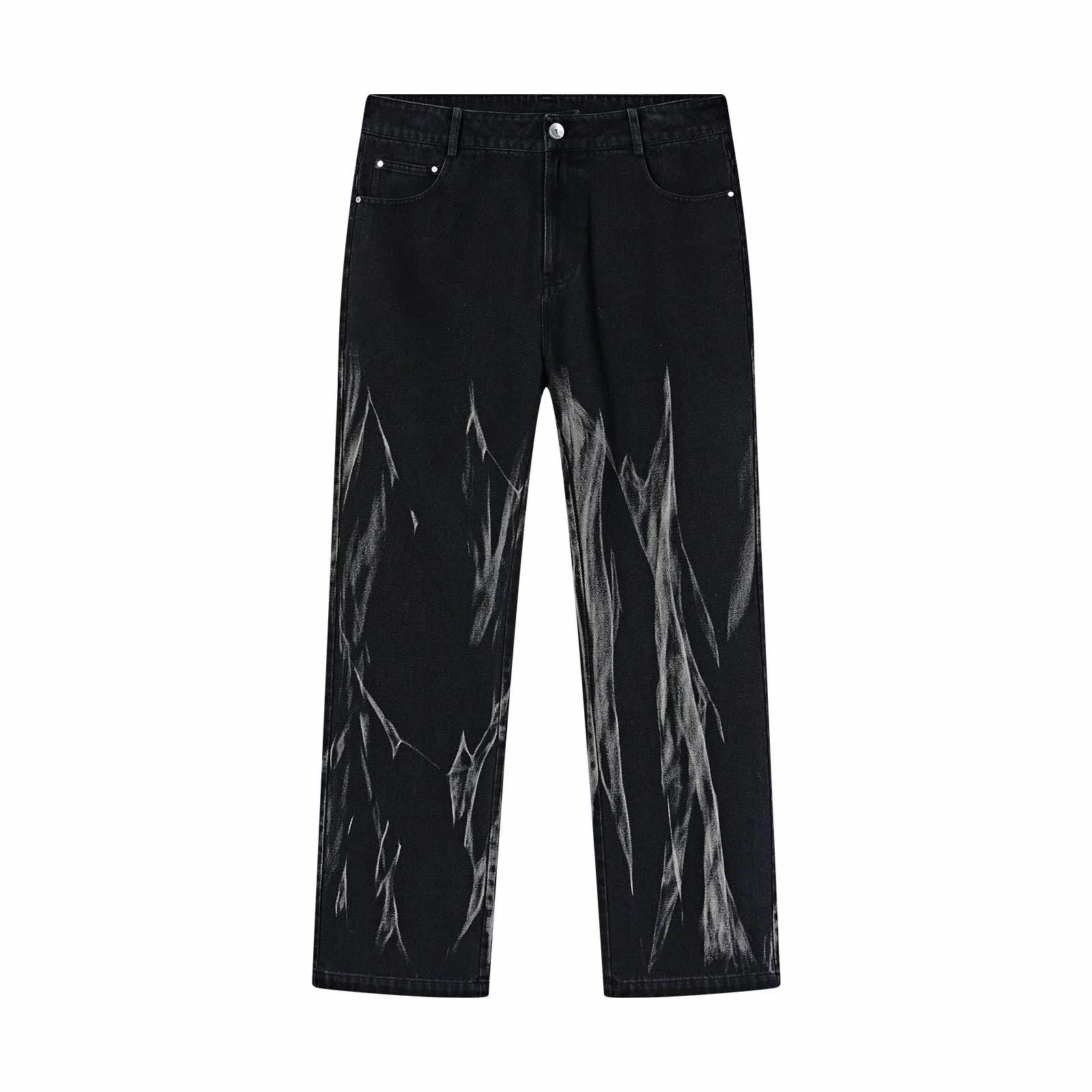 PASET Straight Jeans Black
