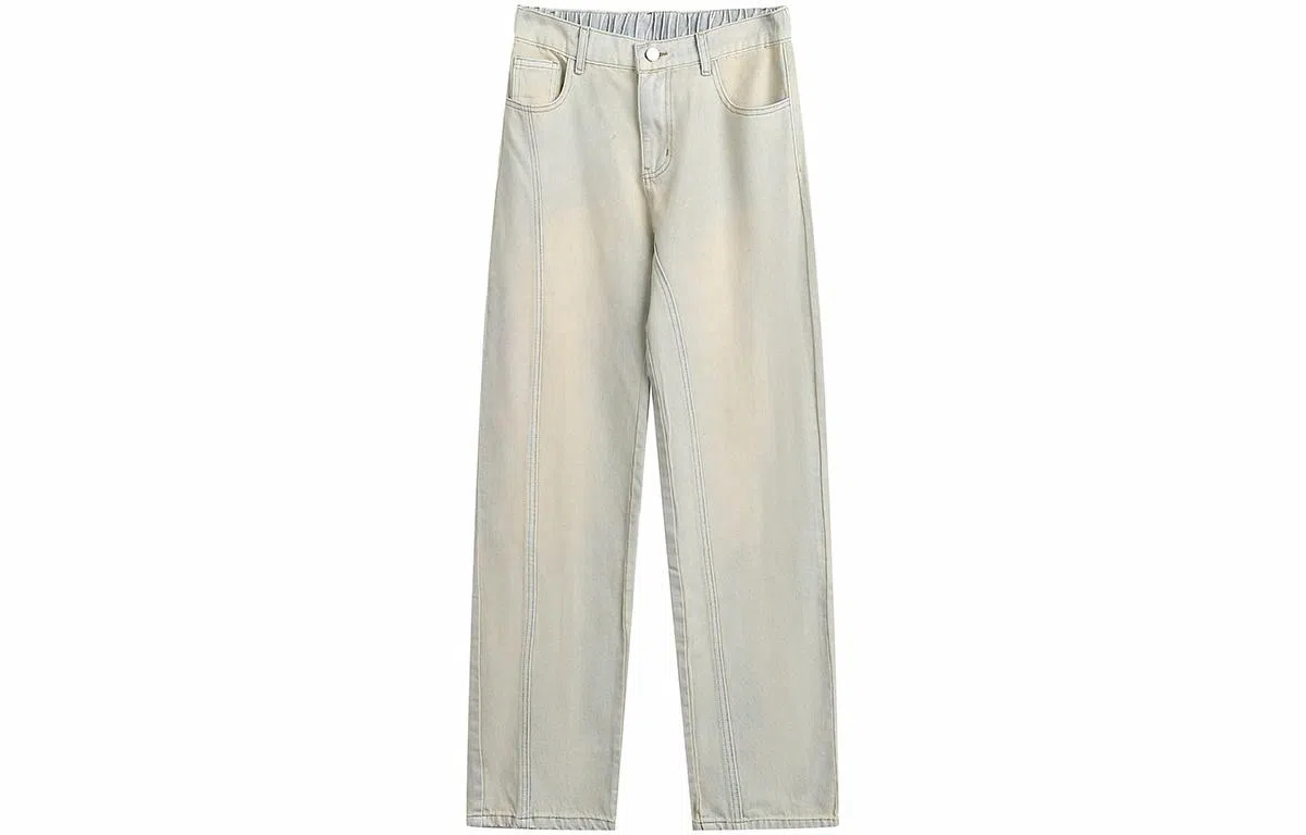 MEIPIN TANG Vintage Washed Jeans