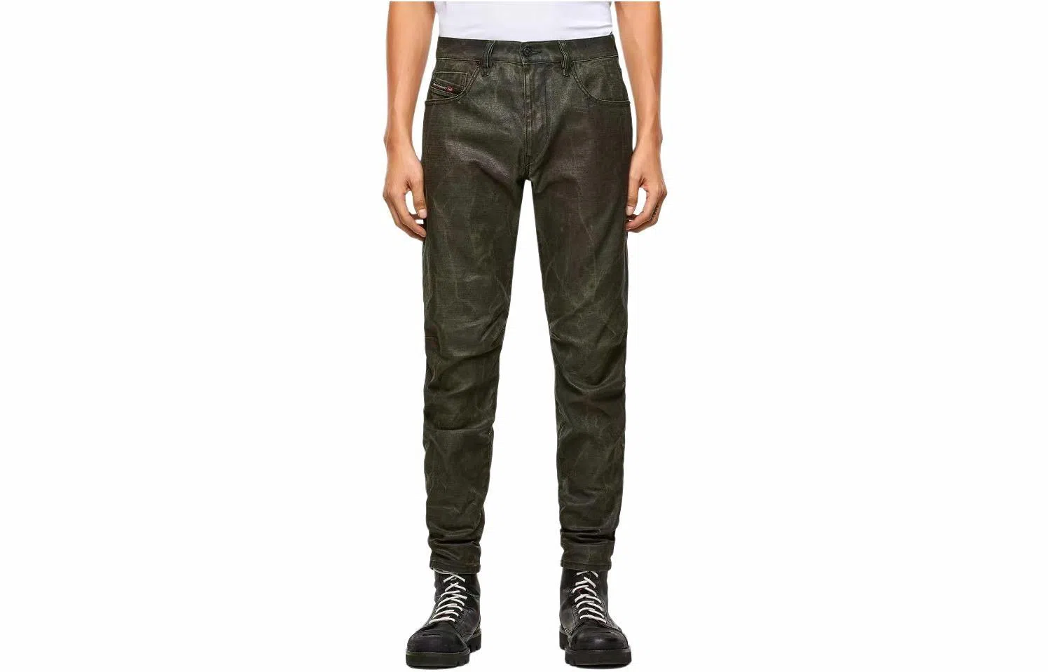 DIESEL SS24 Slim Fit Black Jeans