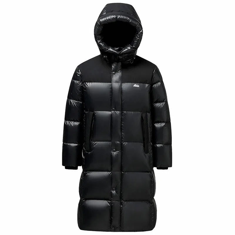 雅鹿 加厚连帽户外长袖羽绒服 男女同款