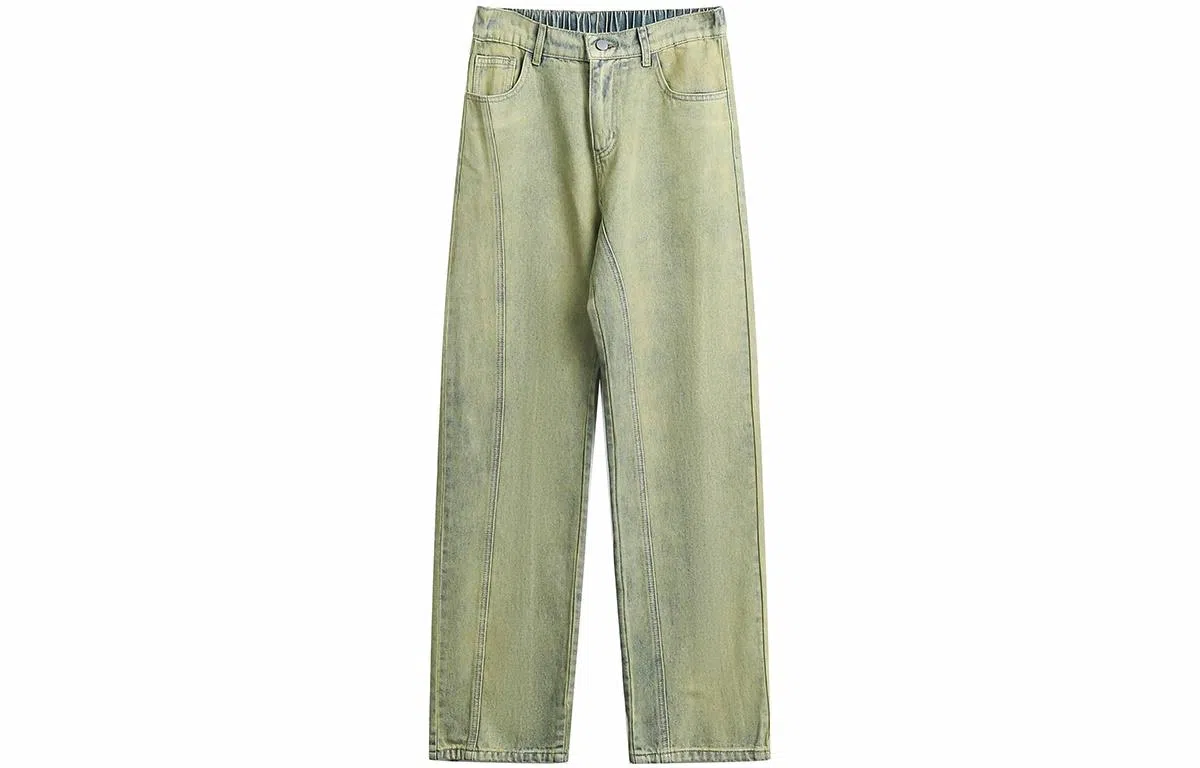 MEIPIN TANG Vintage Washed Jeans