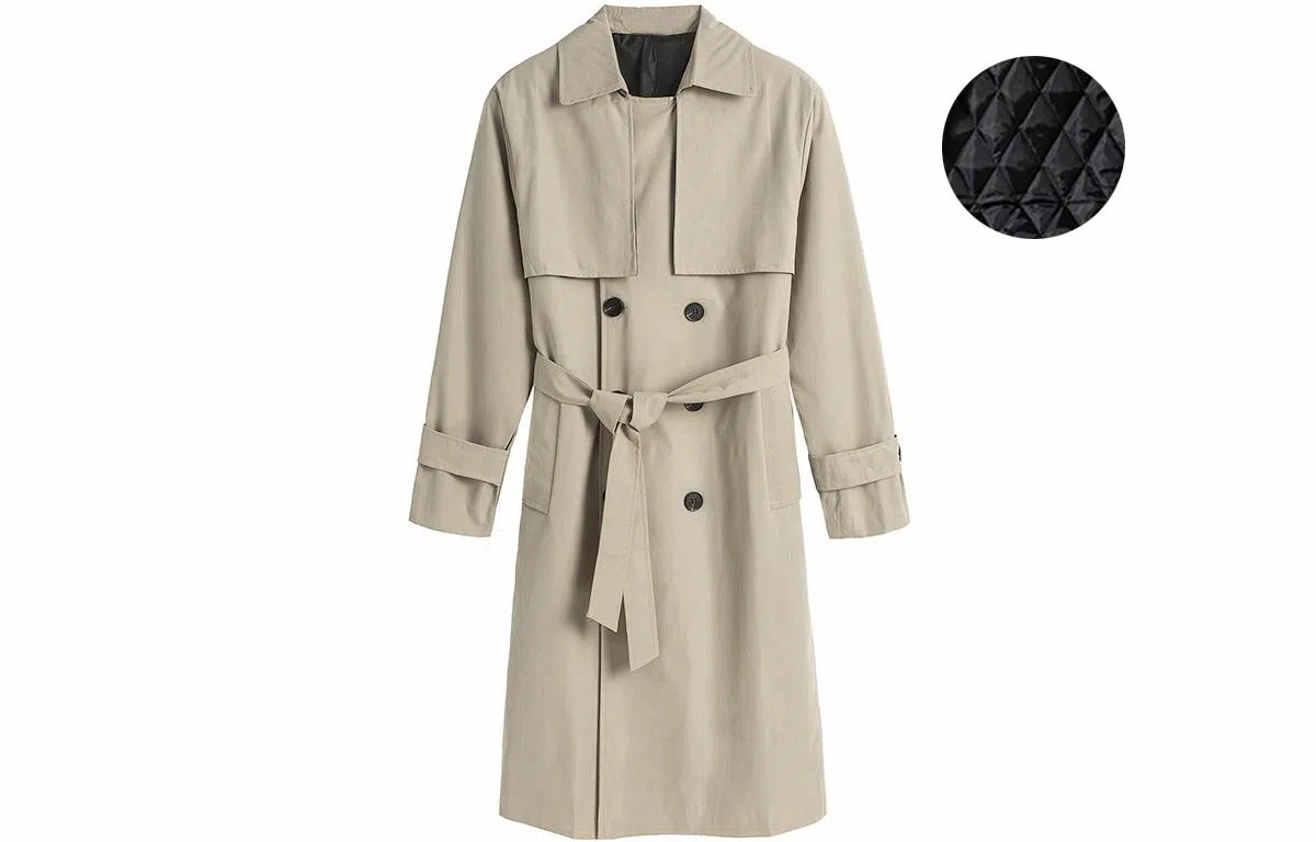 WANCHAO CP Basic Cargo Trench Coat