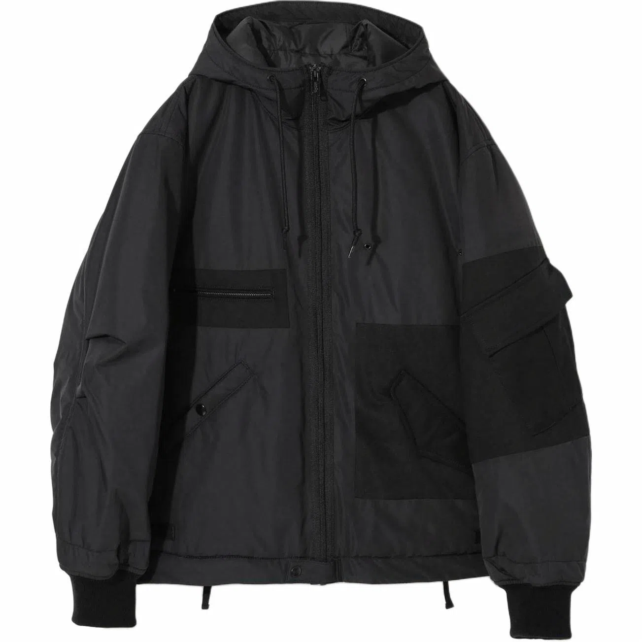 FW24 Technical Outdoor Hoodie Jacket Black