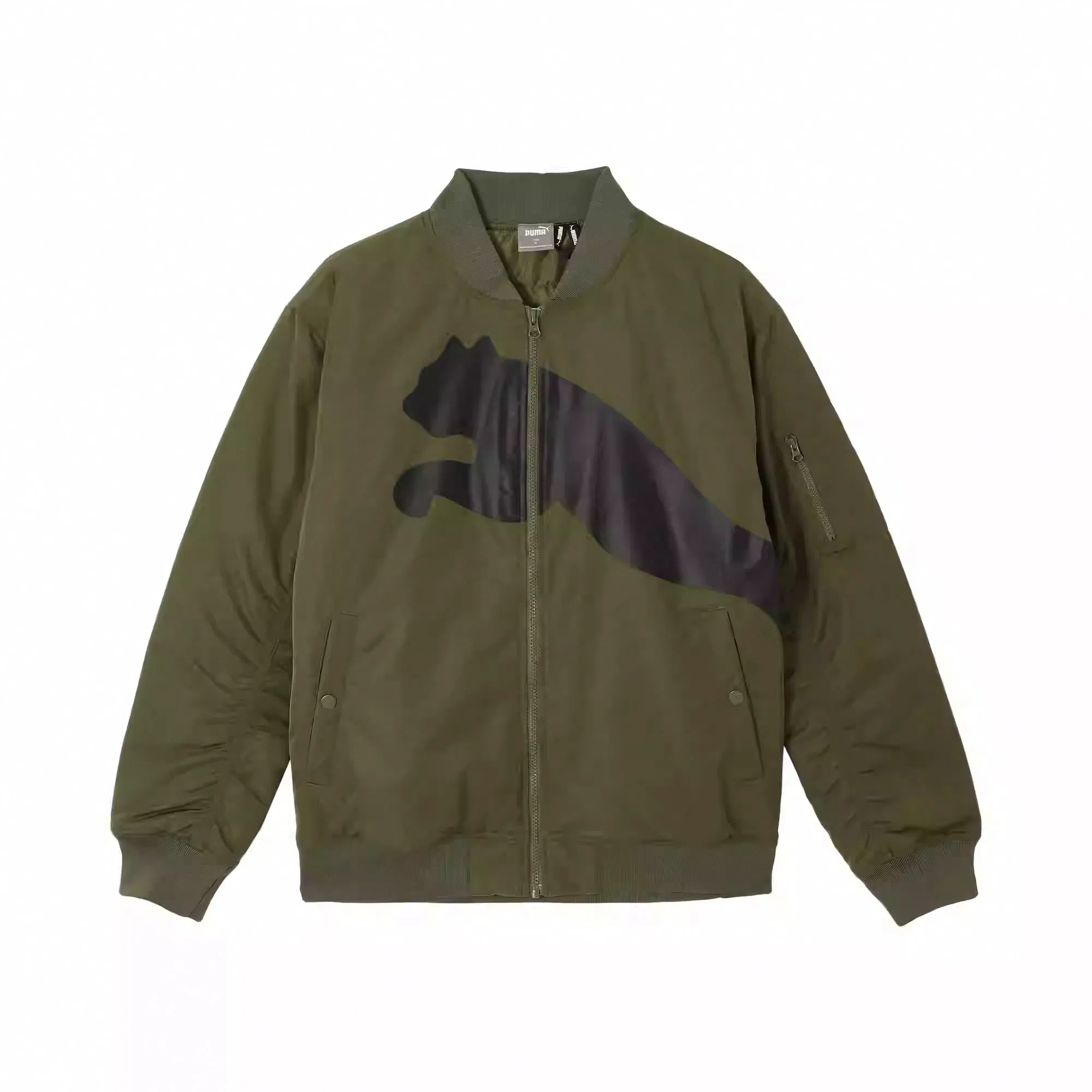 PUMA LOGO BOMBER JACKET logo