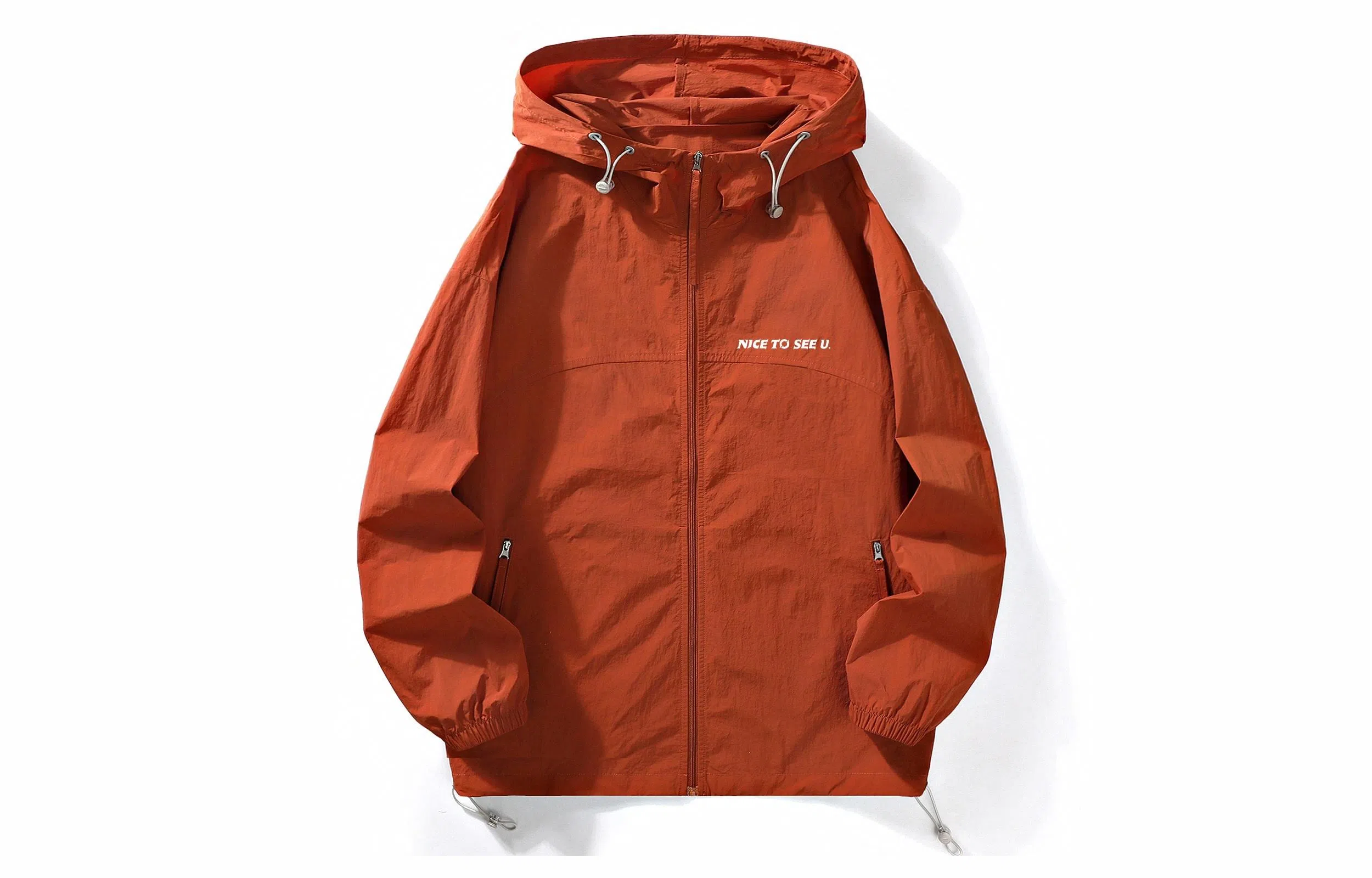 王者荣耀 纯色字母舒适百搭时尚连帽长袖 超轻透气速干防紫外线防晒防晒服 男女同款