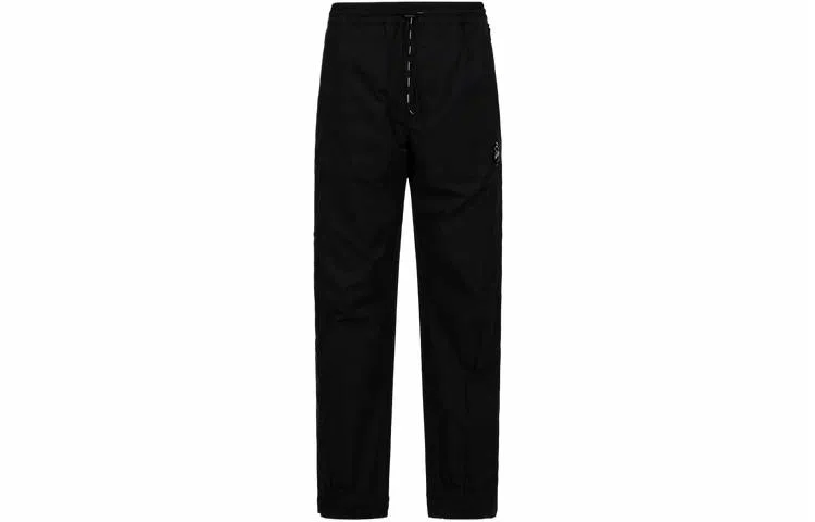 EVISU KURO SS24 Side Zip Joggers Black