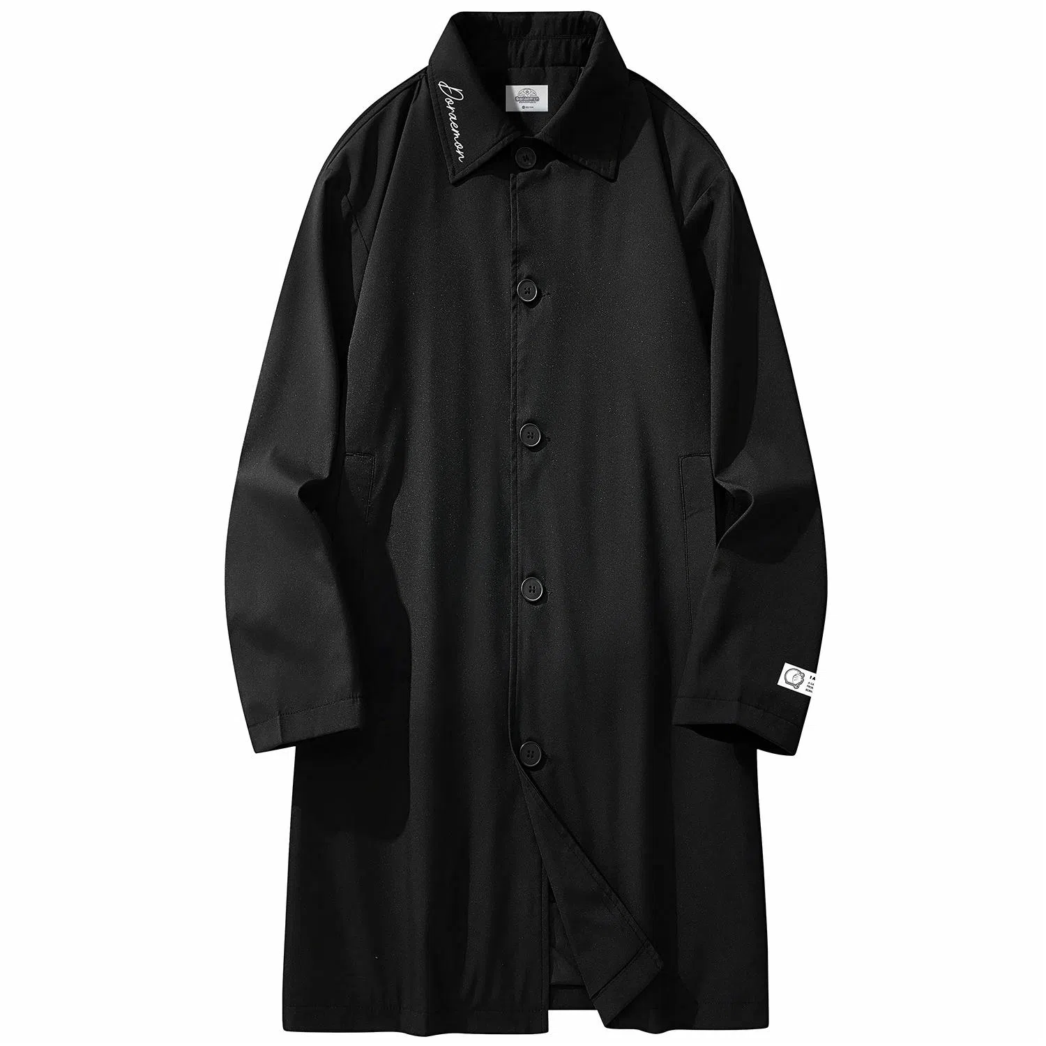 Doraemon V-Neck Trench Coat