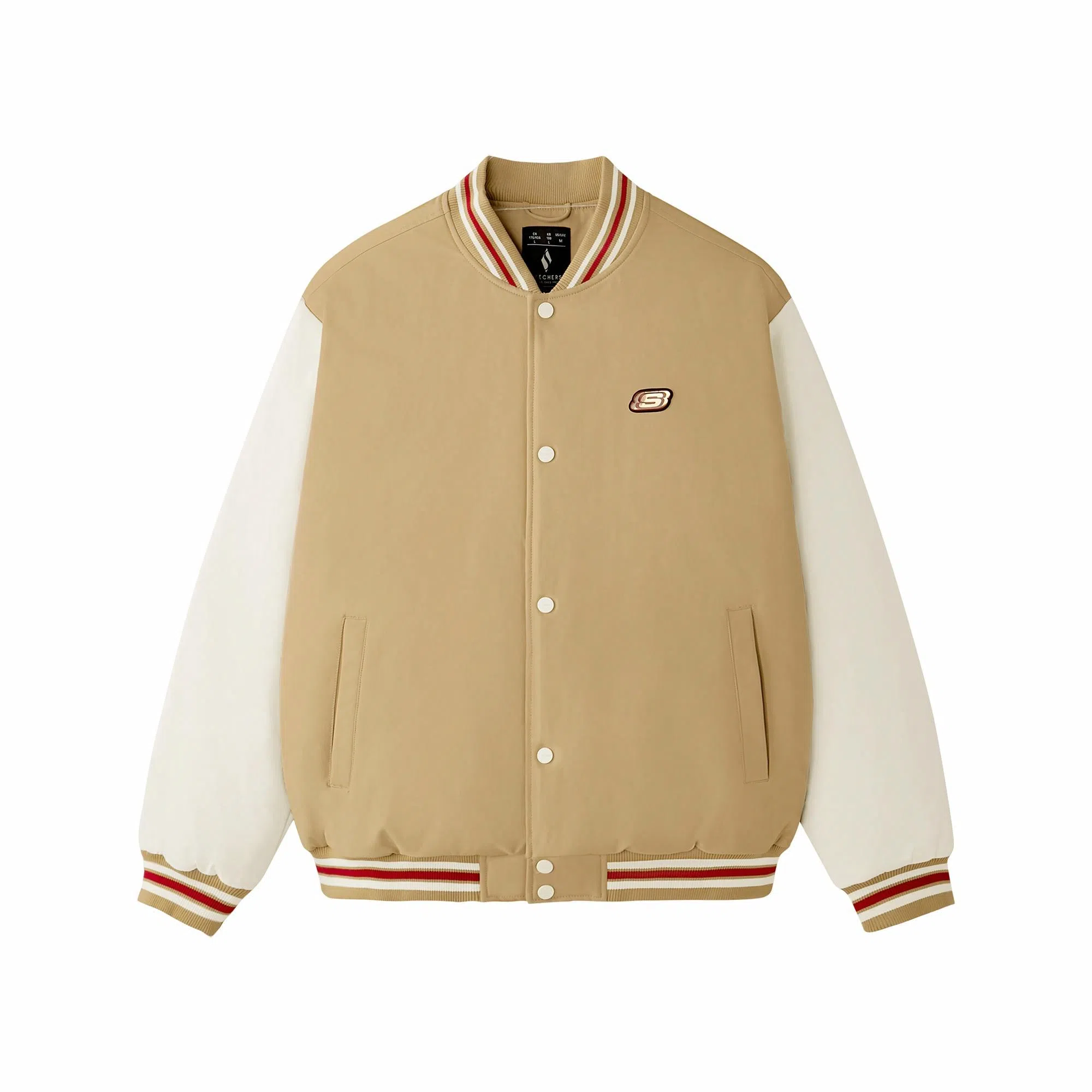 Skechers 2025 New Year Series Bomber Jacket Beige