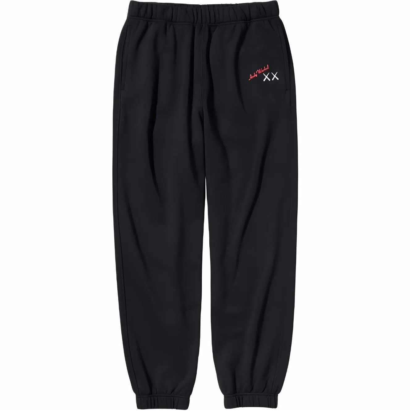 UNIQLO KAWS x WARHOL Jogger Pants Black