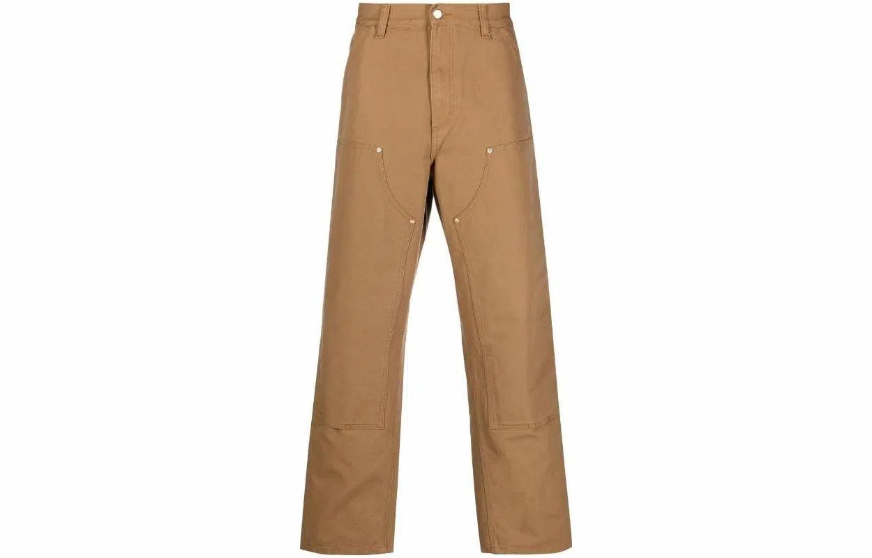 Carhartt WIP Straight Leg Pants Caramel Brown