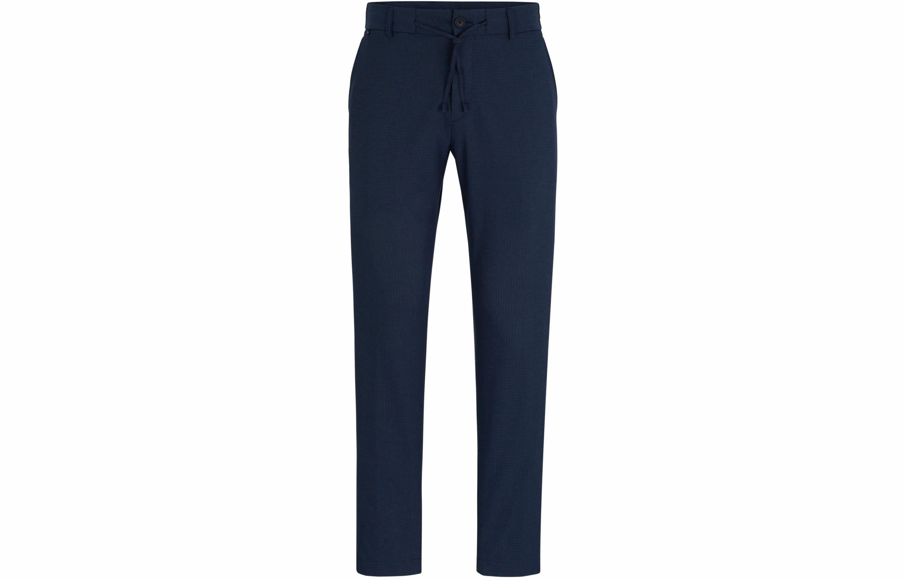 HUGO BOSS Slim-Fit Trousers In Wrinkle-Resistant Mesh