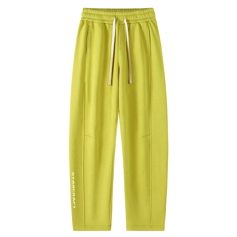 星际者 基础款字母简约时尚宽松休闲针织运动裤 通用